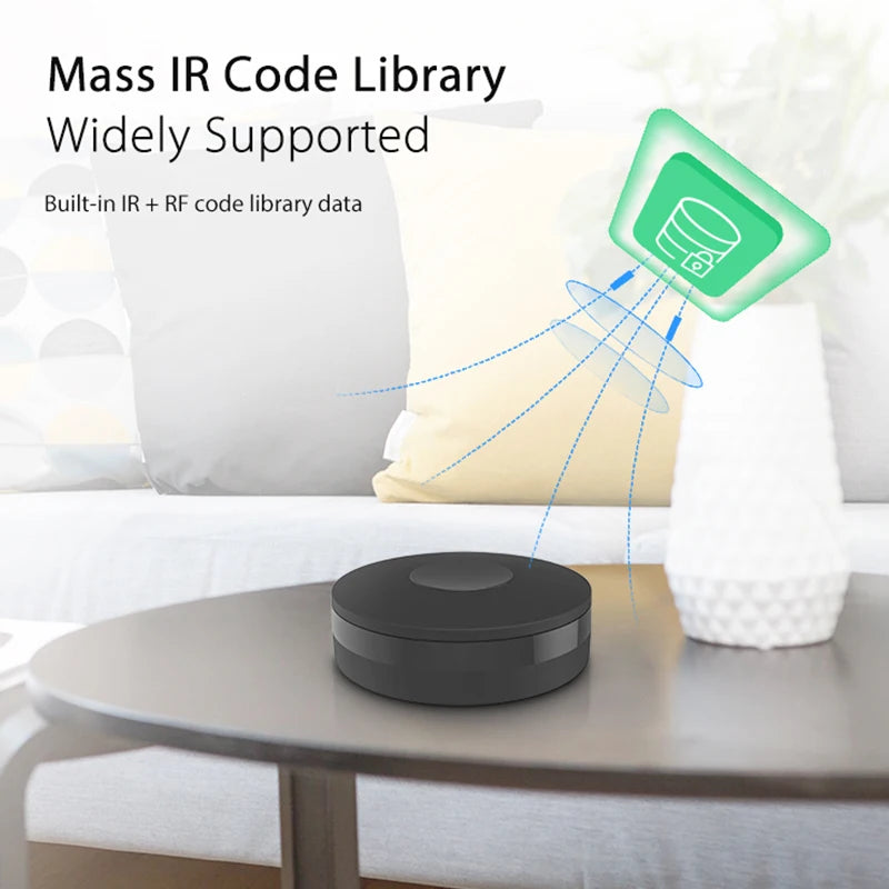 NEO Tuya Smart RF IR Remote Control WiFi Smart Home Infrared Controller for Air Conditioner ALL TV Work with Alexa Google Home