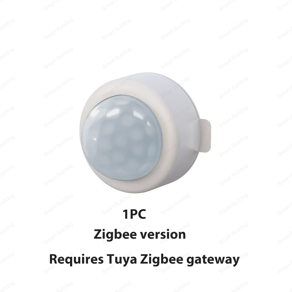 Tuya Zigbee Mini PIR Motion Sensor Human Motion Infrared Detector Security Alarm Work With Alexa Google Home ZHA Zigbee 2MQTT