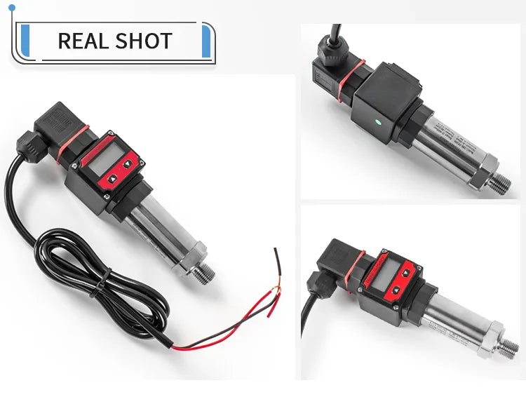 Digital Pressure Transducer 0-20Kpa 0-1Mpa 0-4Mpa Pressure Transmitter 4-20mA M20*1.5 Pressure Sensor 4-20mAPressure Transducer