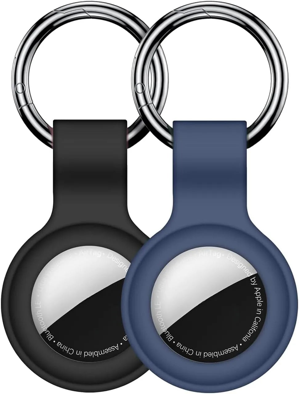 8/4/2Pack Silicone itag Case for Airtags with Keychain, Protective Cover for Airtag Key , Pet Dog Cat Collar , Accessories