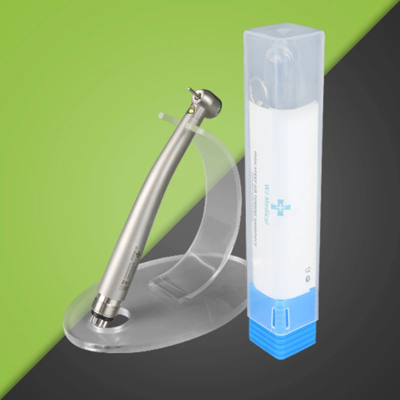 Dental LED High Speed Handpiece Dentist Tips E-Generator rotation Push Button Triple Water Ceramic Rotor Dentistry Sets