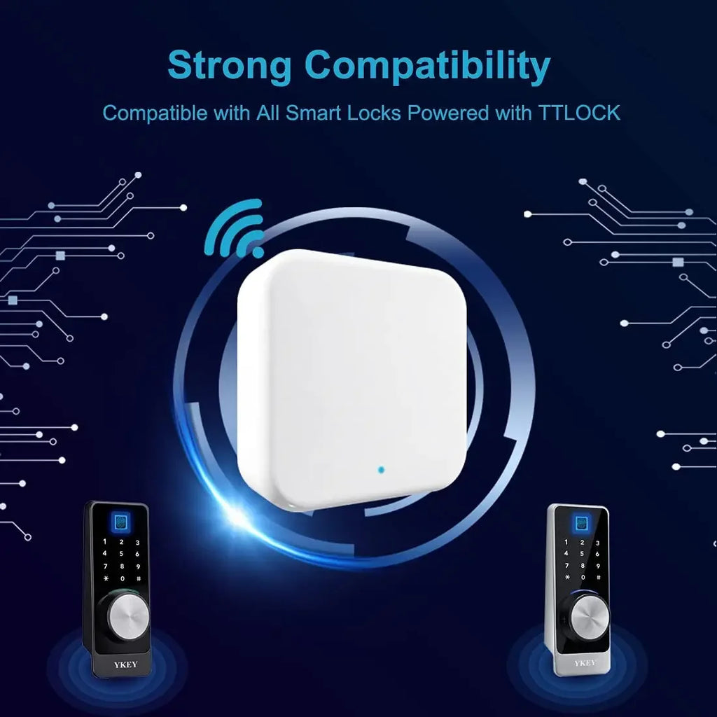TTLOCK Gateway G2 G3 G3P G4 Bluetooth To Wifi Gateway Hub WIFI/RJ45/POE/4G TLE for Smart Home Door Lock Ttlock App Phone Control