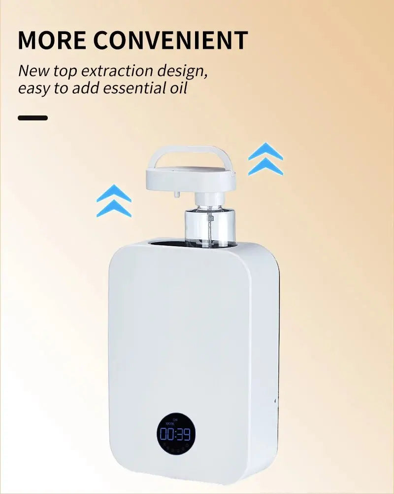 Intelligent Waterless Diffuser Essential Oil Aromatherapy Diffuser 150ml Capacity 300m³ Large Space For Home Office Store Hotel