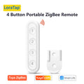 LoraTap ZigBee 3.0 Wireless 14 EU US Push Button Remote Tuya Scene Automation Control Switch Smart Life App Hub Need