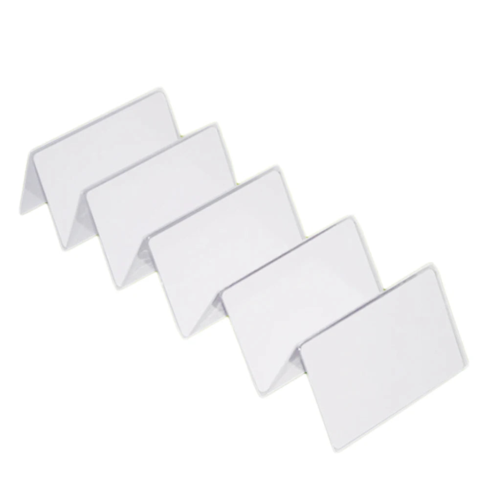 10/50pcs NFC Ntag216 Ntag215 Ntag213 White Card TAG ISO14443A RFID Cards Ntag 213 Chip for All NFC Enabled Phones