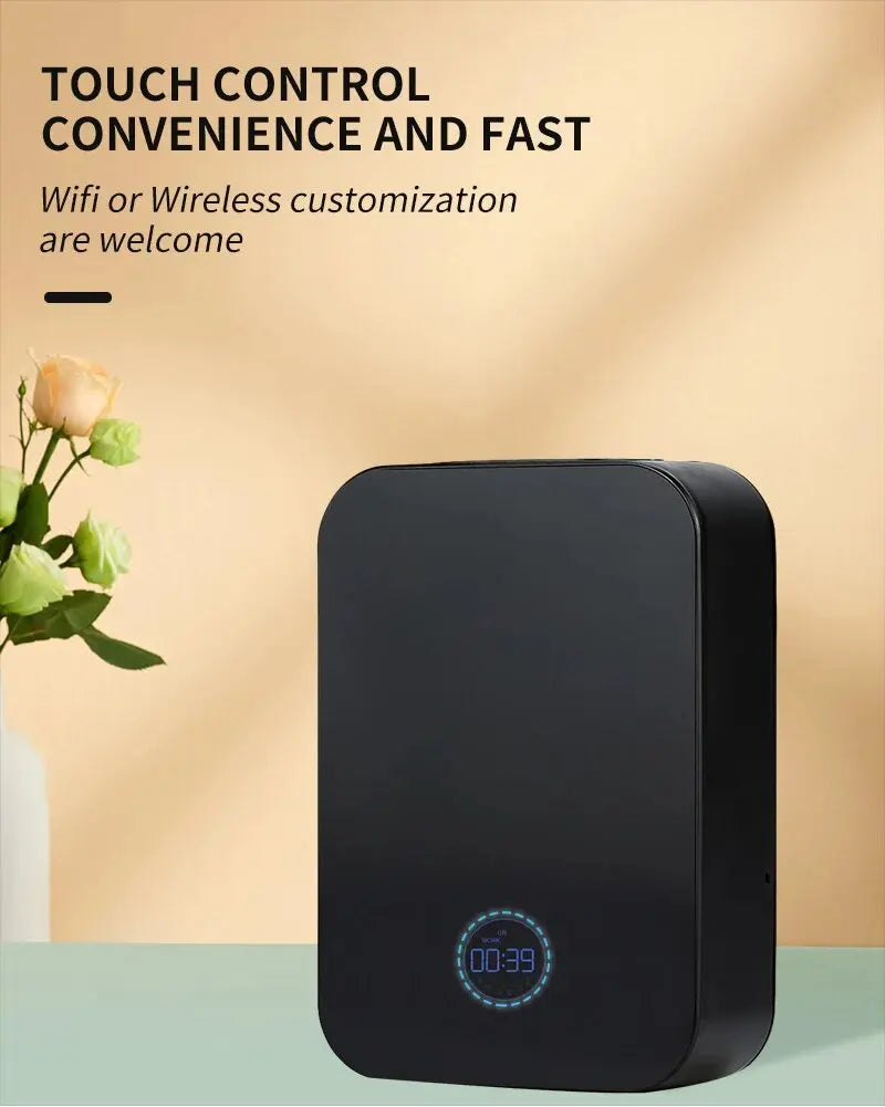 Intelligent Waterless Diffuser Essential Oil Aromatherapy Diffuser 150ml Capacity 300m³ Large Space For Home Office Store Hotel