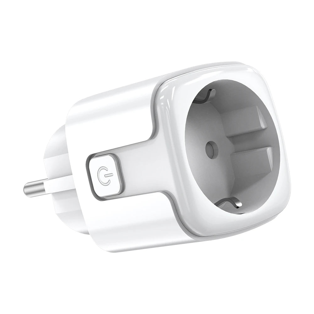 Ewelink Smart WiFi EU Plug With Power Monitoring Timing Function 16A/20A Socket Outlet Voice Works with Alexa Google Home Alice