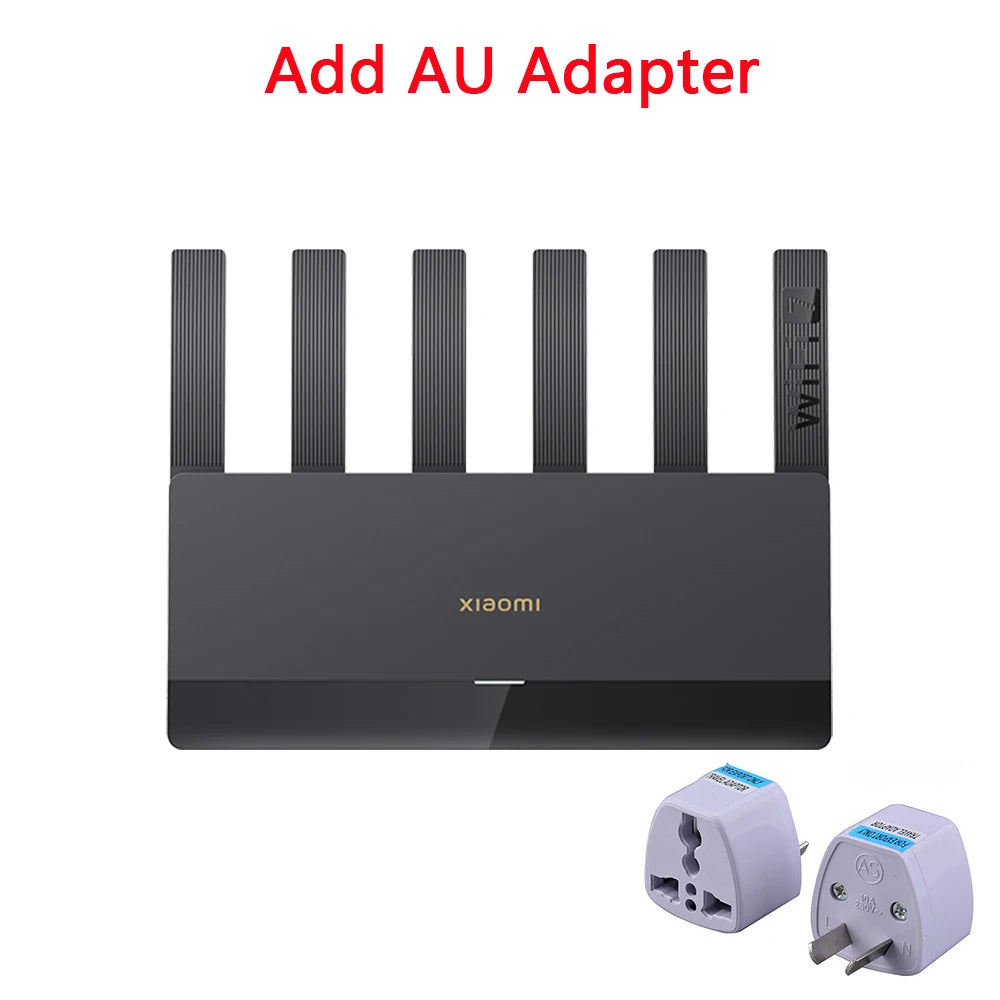 New Xiaomi Router BE6500 WiFi 7 6500M Full 2.5G Network Port 4-core Qualcomm Processor loT Smart Linkage Network Security Home -