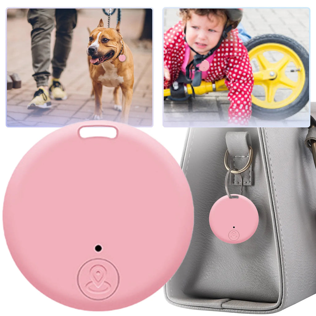 Mini GPS Tracker Device Anti-Lost Reminder For Pet Kids Bag Key Wallet Smart Bluetooth Connected Android App Locator Accessories