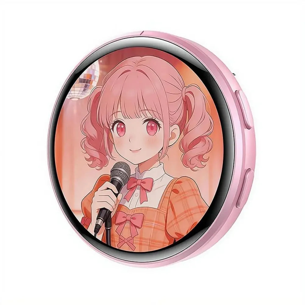 For Ebadge 1.50 Inch Electronic Bar Full Touch Electronic Badge Trendy Play Guzi Anime Badge Fashionable And Cool Standby Mode