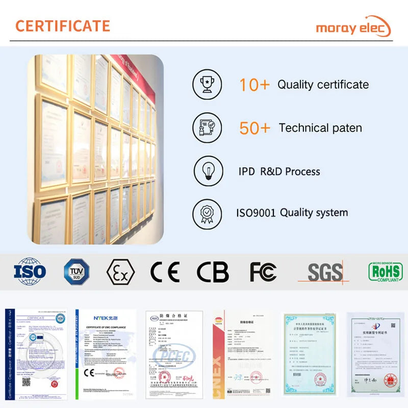 Morayelec ME201RSP Tuya App LED Display Solar Panel Wireless Long Distance Temperature Display Water Tank Liquid Level Monitor
