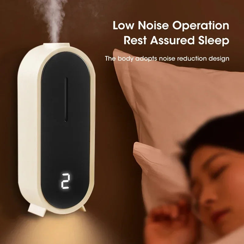 Ultrasonic Essential Oil Diffuser, Portable Aromatherapy Machine with 50ml Water Tank, Humidifier for Home Bedroom Office