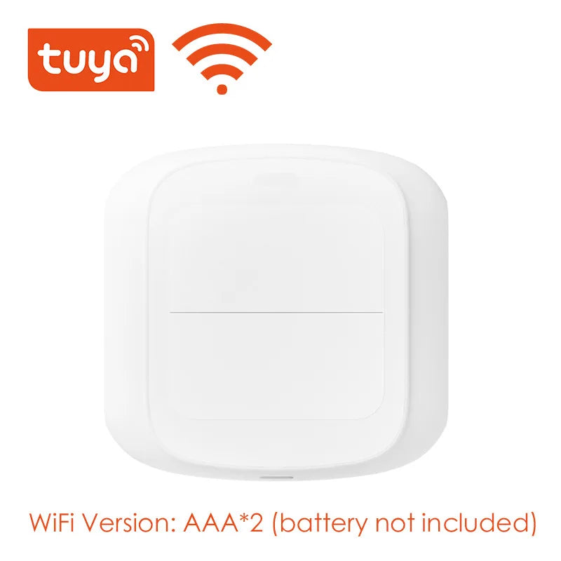 Tuya 2 Gang WiFi/ZigBee Wireless 6 Scene Switch Wall Push Button Controller Automation Control Switch For Smart Life App