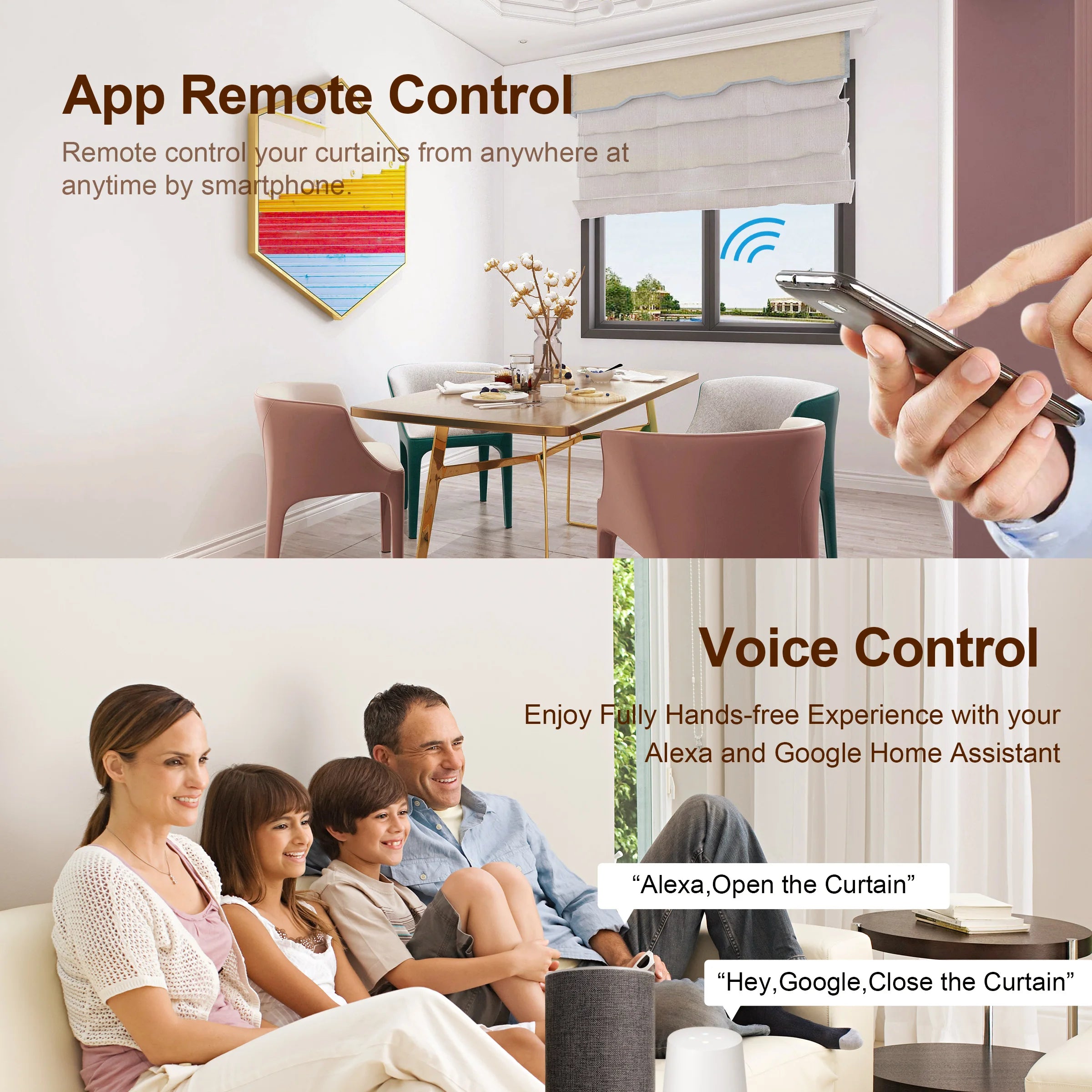 Matter Tuya WiFi Zigbee Mini Curtain Switch Interrupter Roller Shutters Smart Blind Breaker Module Work with  Alexa Google Home