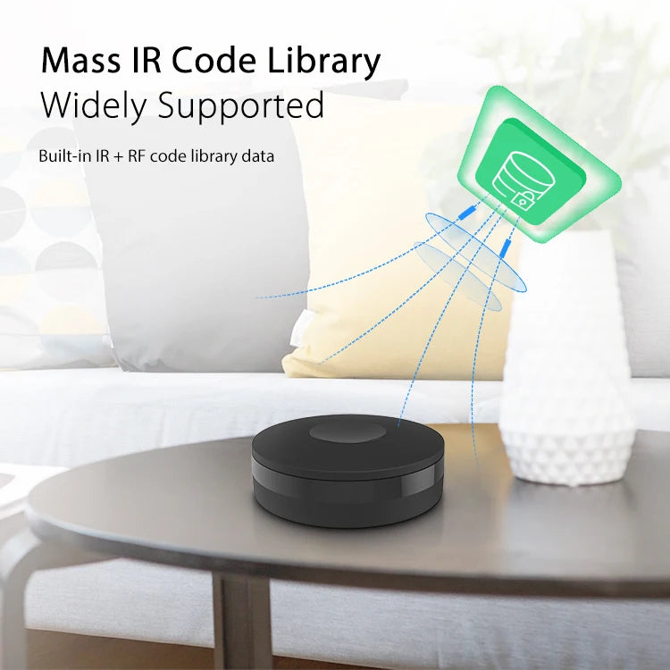 NEO Tuya Smart RF IR Remote Control WiFi Smart Home Infrared Controller for Air Conditioner ALL TV Work with Alexa Google Home