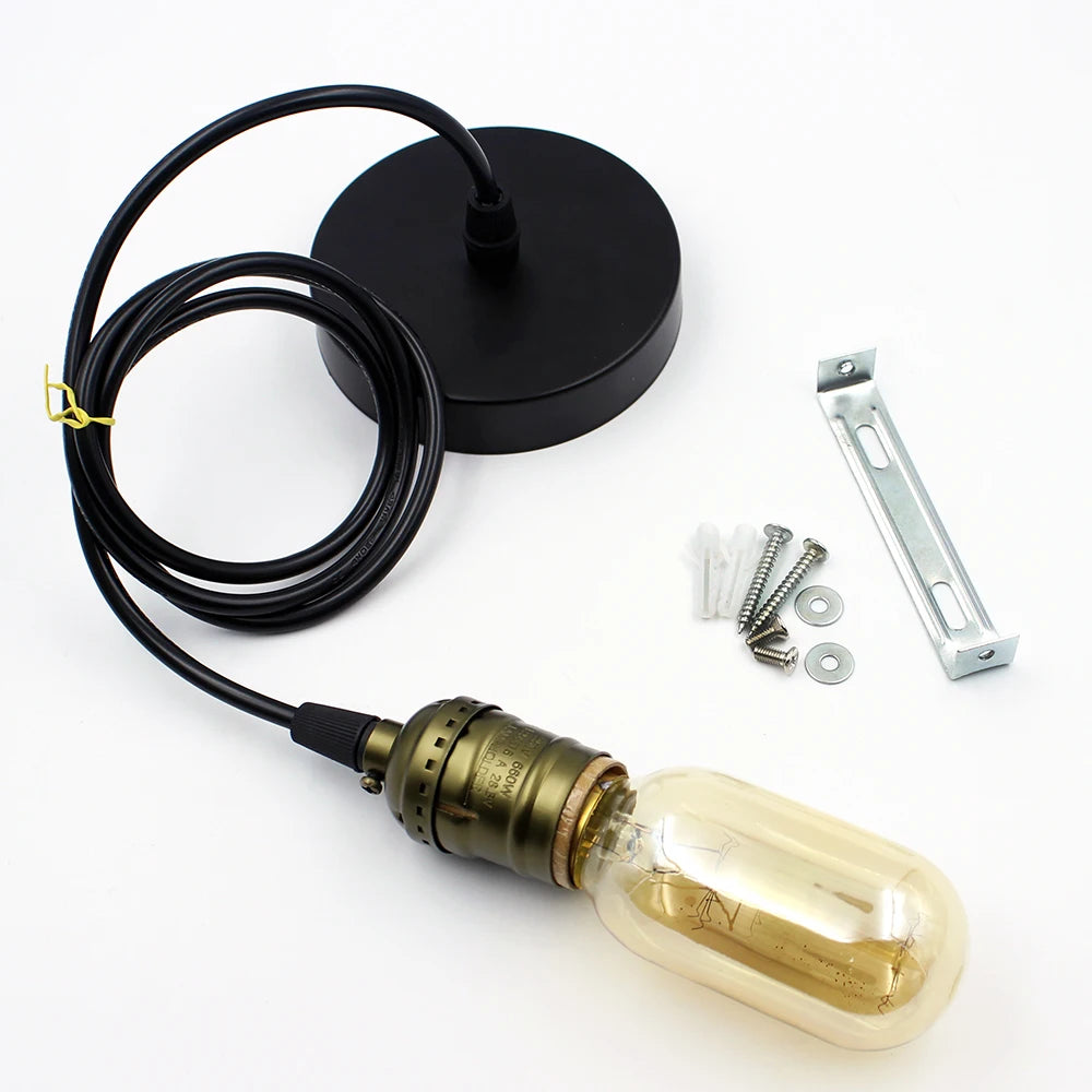Retro Edison Bulb E27 220V 40W Light Bulb A60 ST64 T10 T45 G80 G95 Filament Vintage Ampoule Incandescent Spiral Lamp