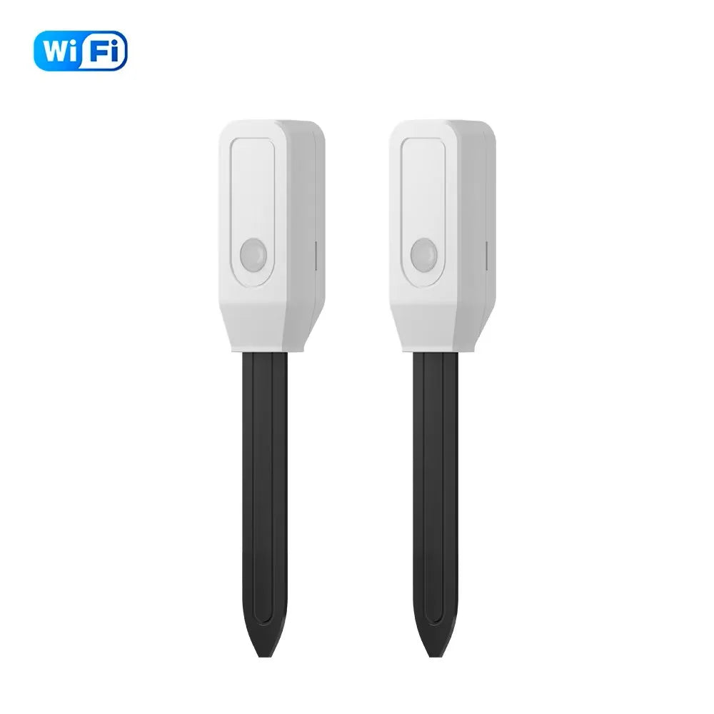 Tuya WiFi Soil Moisture Meter Temperature Humidity Sensor Garden Plant Monitor for Automatic Watering Smart Life App Control
