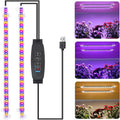 3 Colors Indoor Led Grow Light USB DC5V Timer Phyto Lamp For Plants Dimmable LED Lamp Phytolamps Full Spectrum Hydroponics
