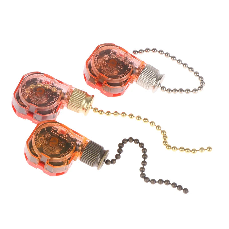 3 Speed Pull Chain Control Brass 4 Wire Ceiling Fan Switch