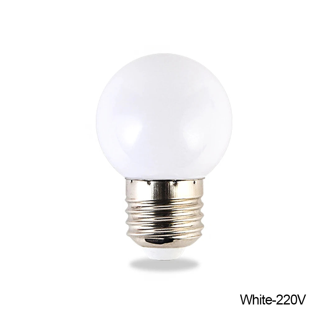 E27 LED Bulb Colorful Energy Saving Bulb 3W 110V 220V Holiday Christmas Decoration Bulb Stage Show Bulb Home Decoration Lighting
