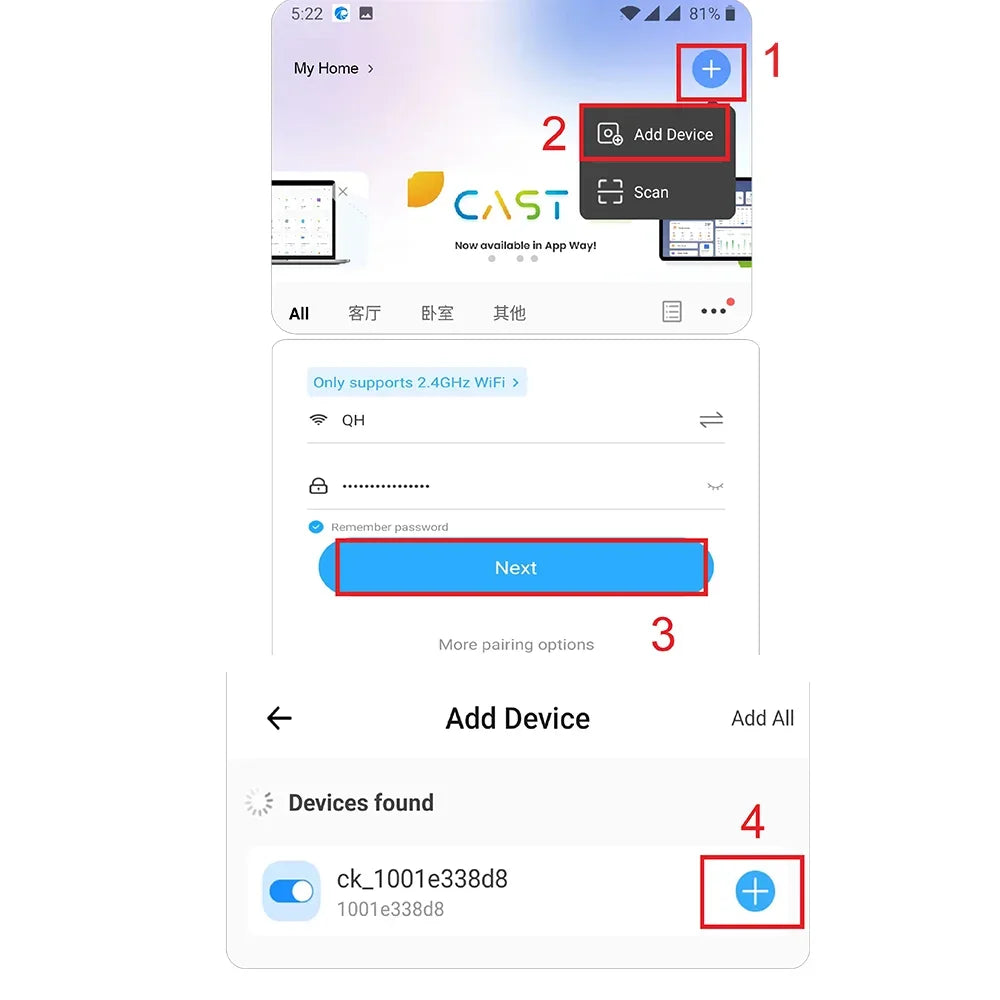WiFi Matter Smart Switch Universal Breaker 16A Light Switch Smart Home Work with Homekit Alexa Google Assistant EWelink APP