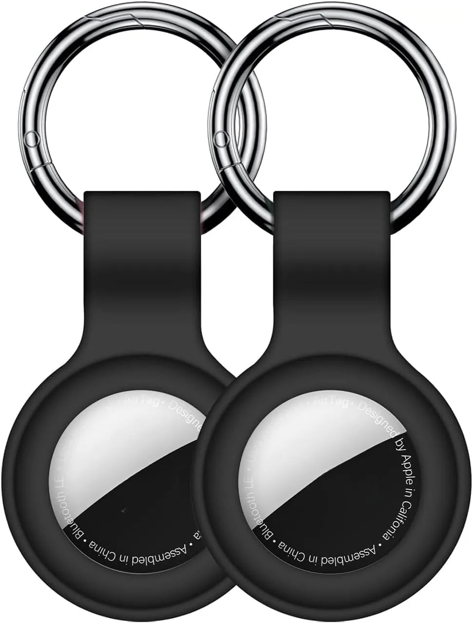 8/4/2Pack Silicone itag Case for Airtags with Keychain, Protective Cover for Airtag Key , Pet Dog Cat Collar , Accessories