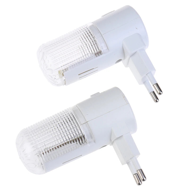 2 Pcs 3W 4 LEDs Night Light EU Plug Emergency Light Wall Lamp Home Bedroom Lighting