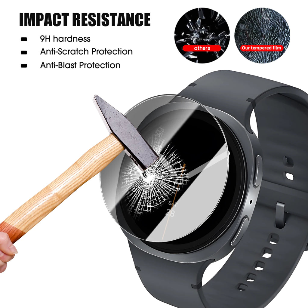 Tempered Glass Privacy Screen Protector for Samsung Galaxy Watch 8 40/44mm Watch8 Classic Anti-peeping Film for Watch Ultra 2025