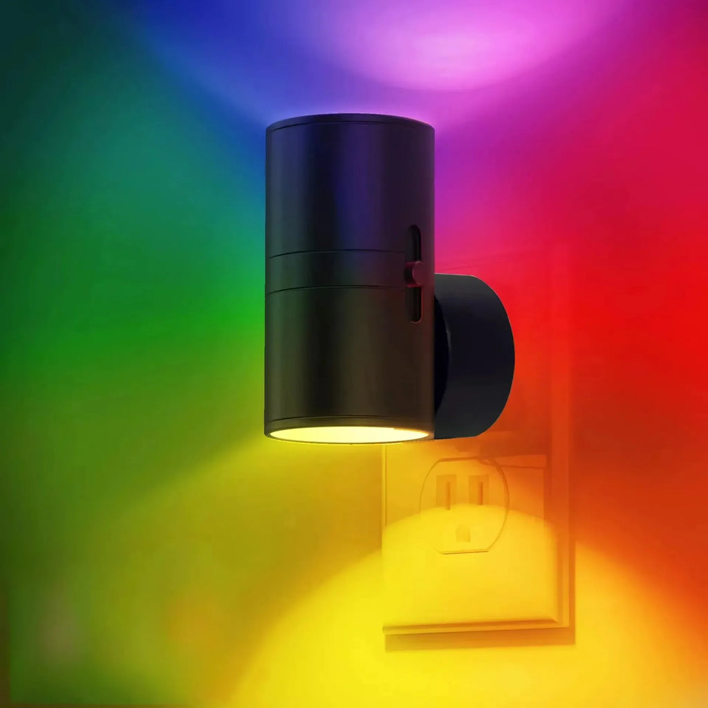 Night Lights Plug Into Wall Dimmable LED Night Lamp Automatic Bedside Lamp with Auto Light Sensor for Bathroom Hallway Decor