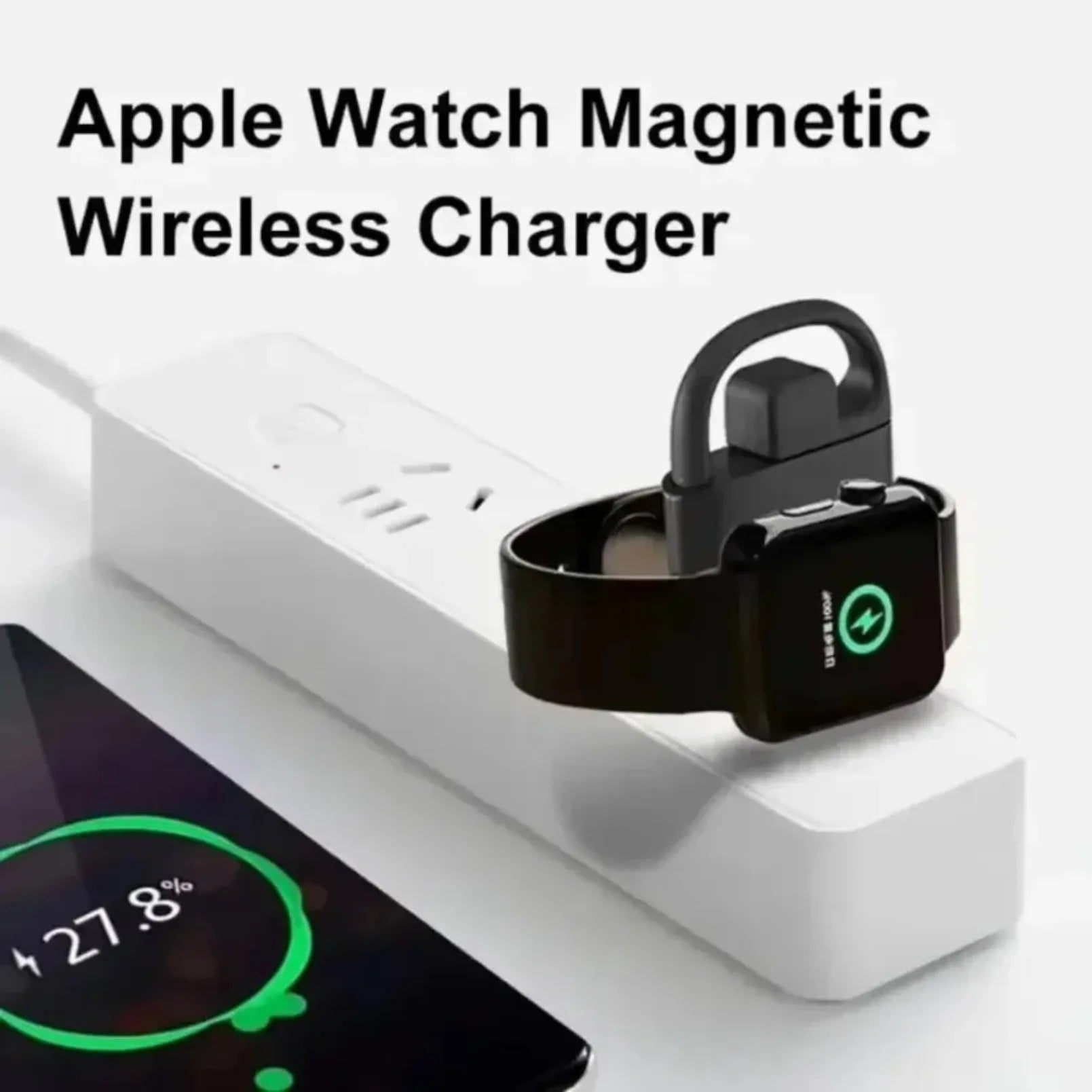 2 in 1 USB and Type C Ports Smart Watch Wireless Charger Pad For Apple Watch Series 11 10 9 8 7 6 5 4 3 SE Fast Charging Stand