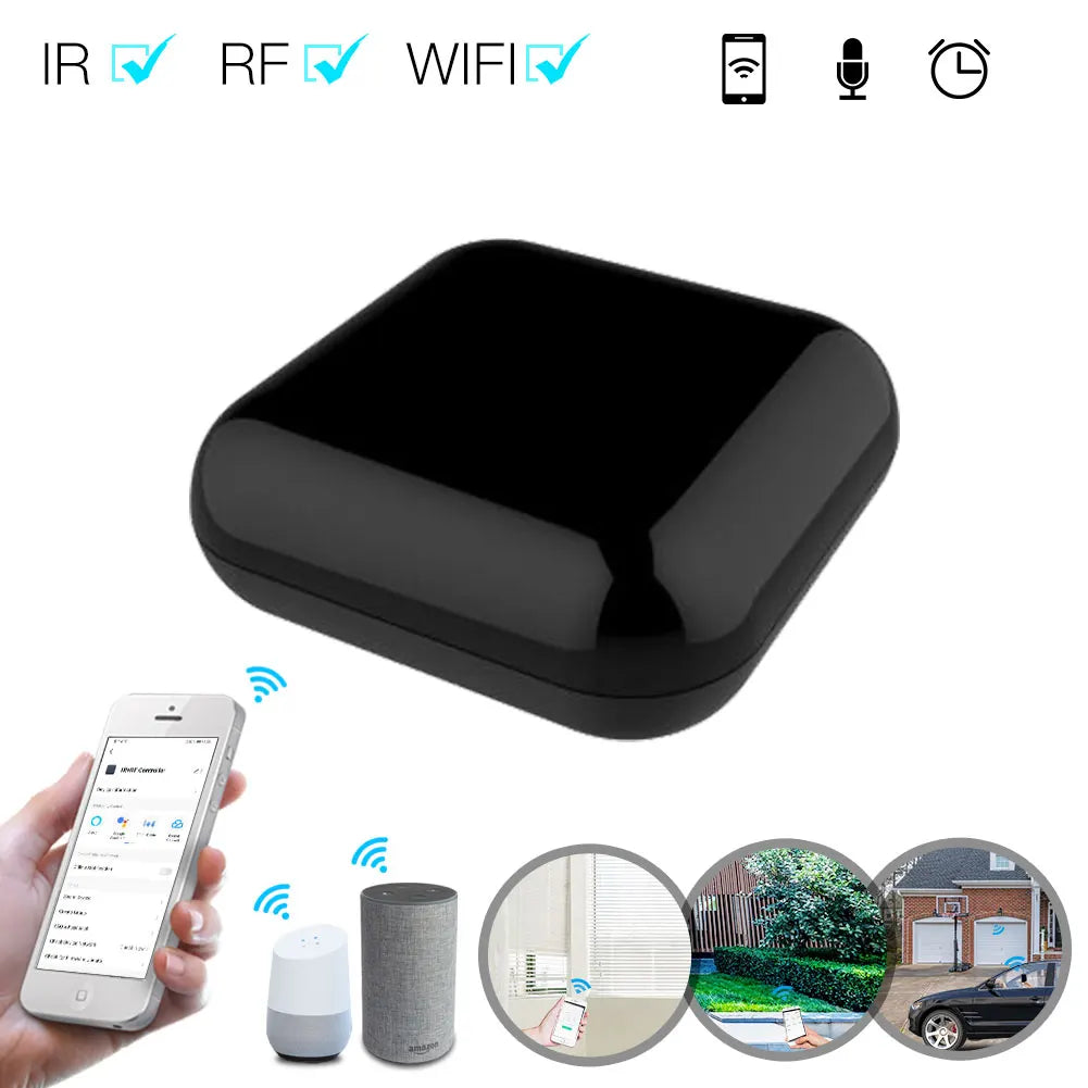 MOES Tuya WiFi IR RF Remote for Air Conditioning TV Universal Infrared Remote Control Works with Alexa, Google Home
