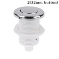 1Pcs 28/32/34mm Pneumatic Switch On Off Push Button For Bathtub Spa Waste Garbage Disposal Whirlpool