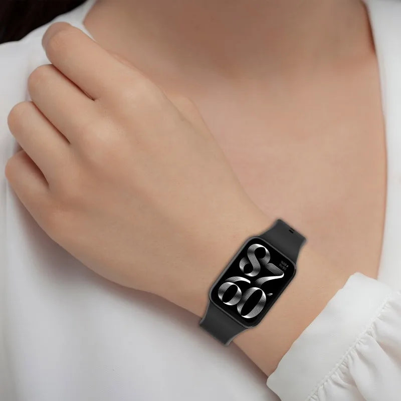 Official Silicone Band Strap for Xiaomi Mi band 9Pro/10 8 Pro Smart Watch Bracelet Replacement For Redmi Watch6 5 4 Accessories