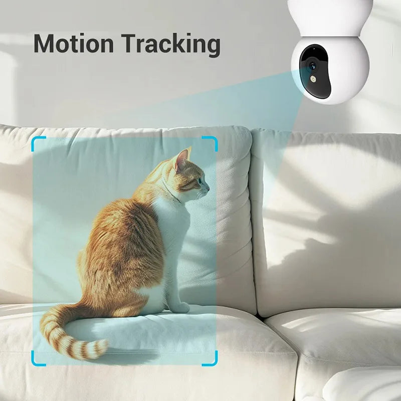 1080P  Smart Mini WiFi IP Camera Indoor Wireless Surveillance Auto Tracking Of Human Home Security CCTV Baby Pet Monitor