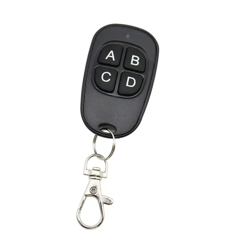 433MHz Door Remote Control  4 Keys Copy Garage  Universal Remote Control Cloning electric gate Remote Controller Duplicator Key