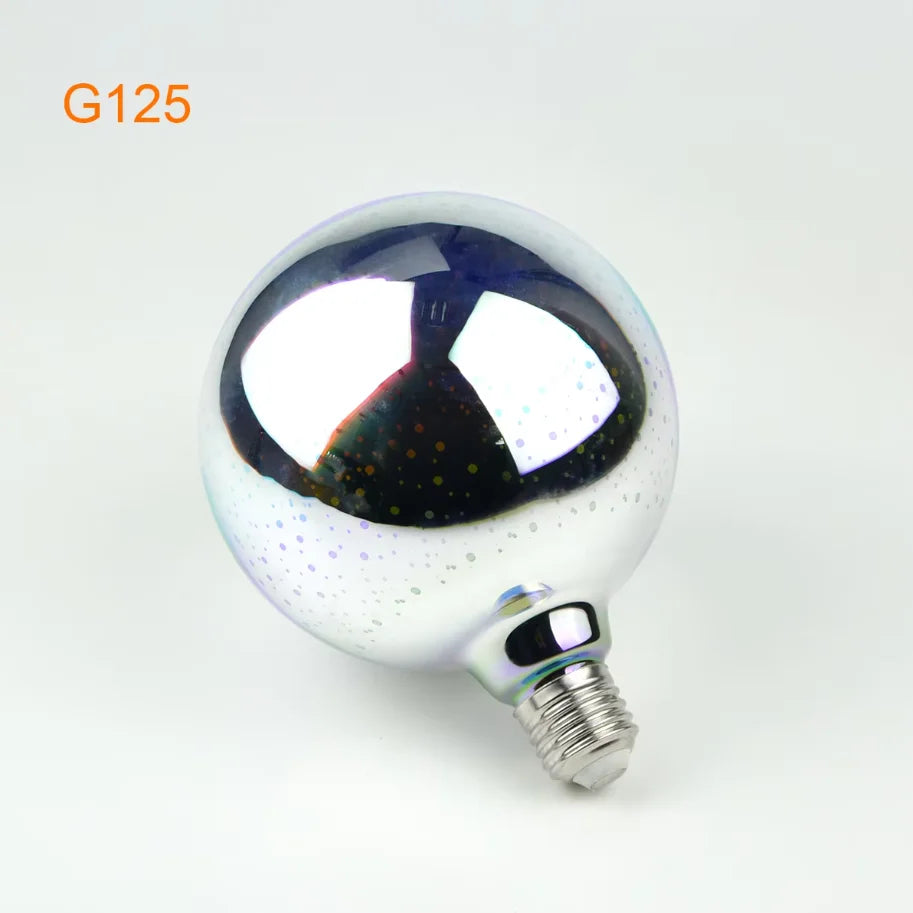 G125 G80 E27 Bulb Night Light Star Fireworks Effect table Lamp Decoration Bulb bedside Home Room Decor Light Luminaria 110V 220V