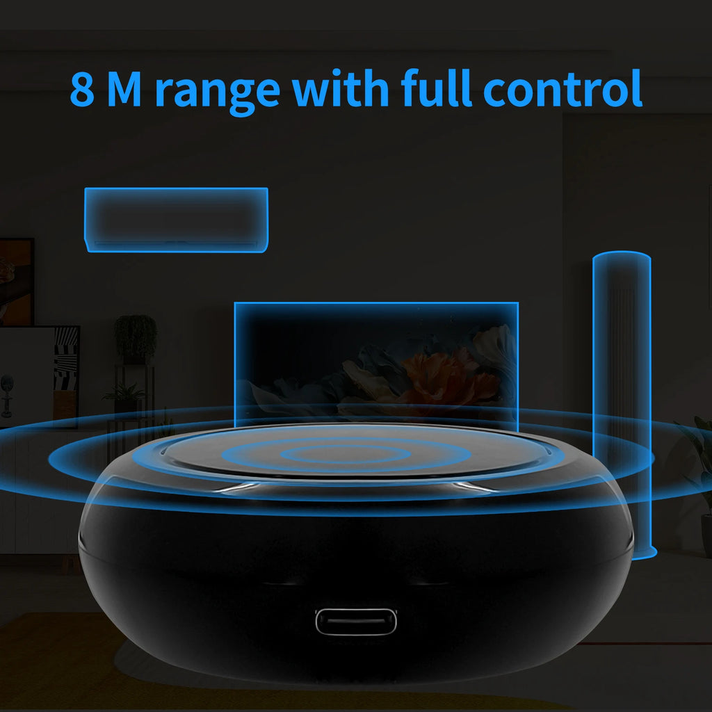 WiFi Smart IR Remote Controller Tuya Control Panel Smart Life Products Voice Control Intelligent Home Automation System