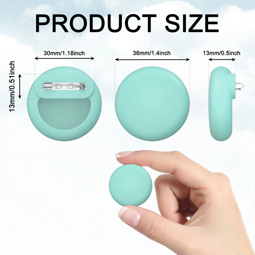 Silicone Holder for Apple Airtag Case with Safety Pin GPS Tracker Cover for Children Elderly Hidden Inside Clothes Shoe Backpack