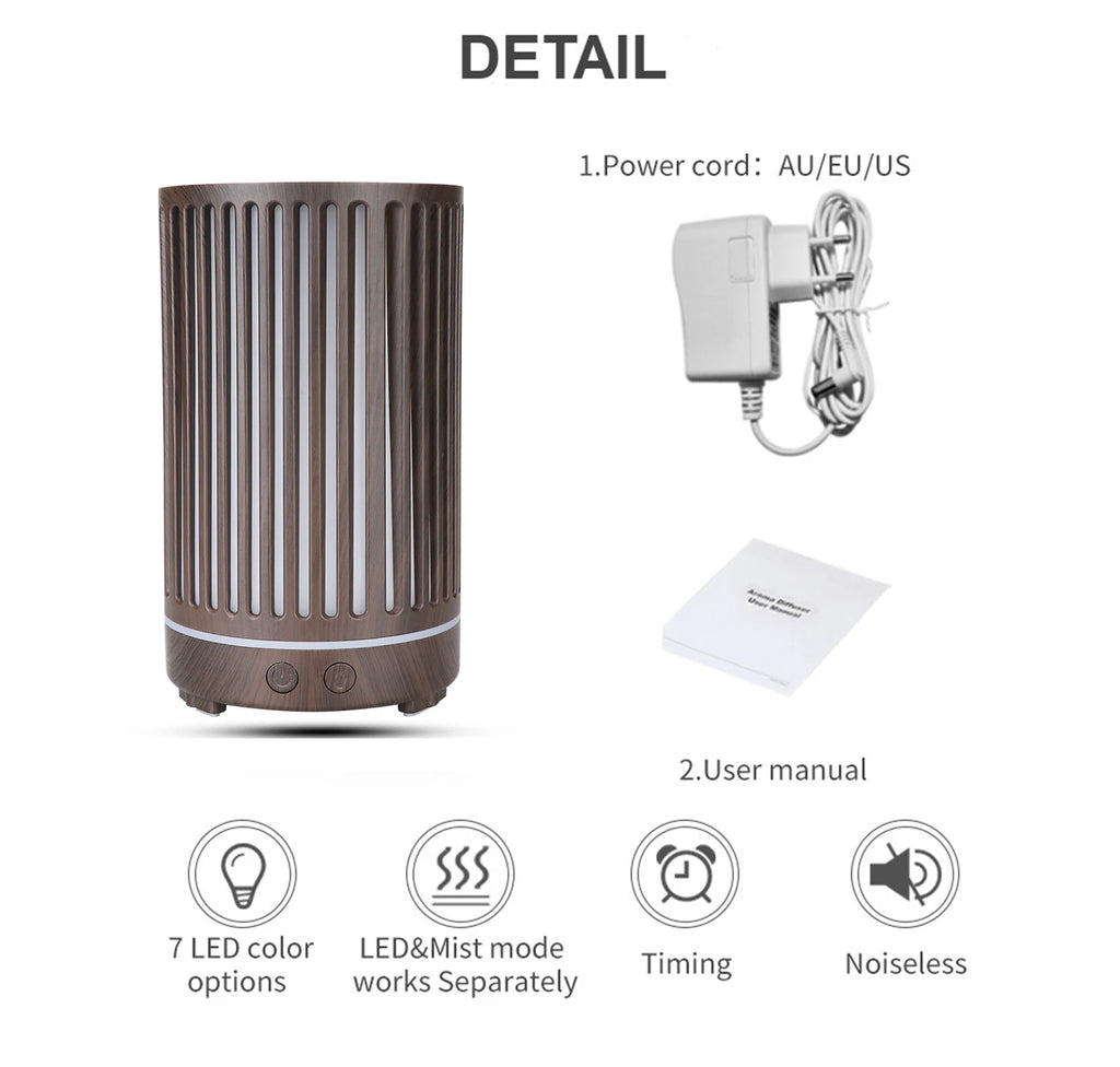 WiFi Smart 550ML Electric Aroma Diffuser Essential Oil Diffuser Air Humidifier Ultrasonic Remote Control Mist Maker Home