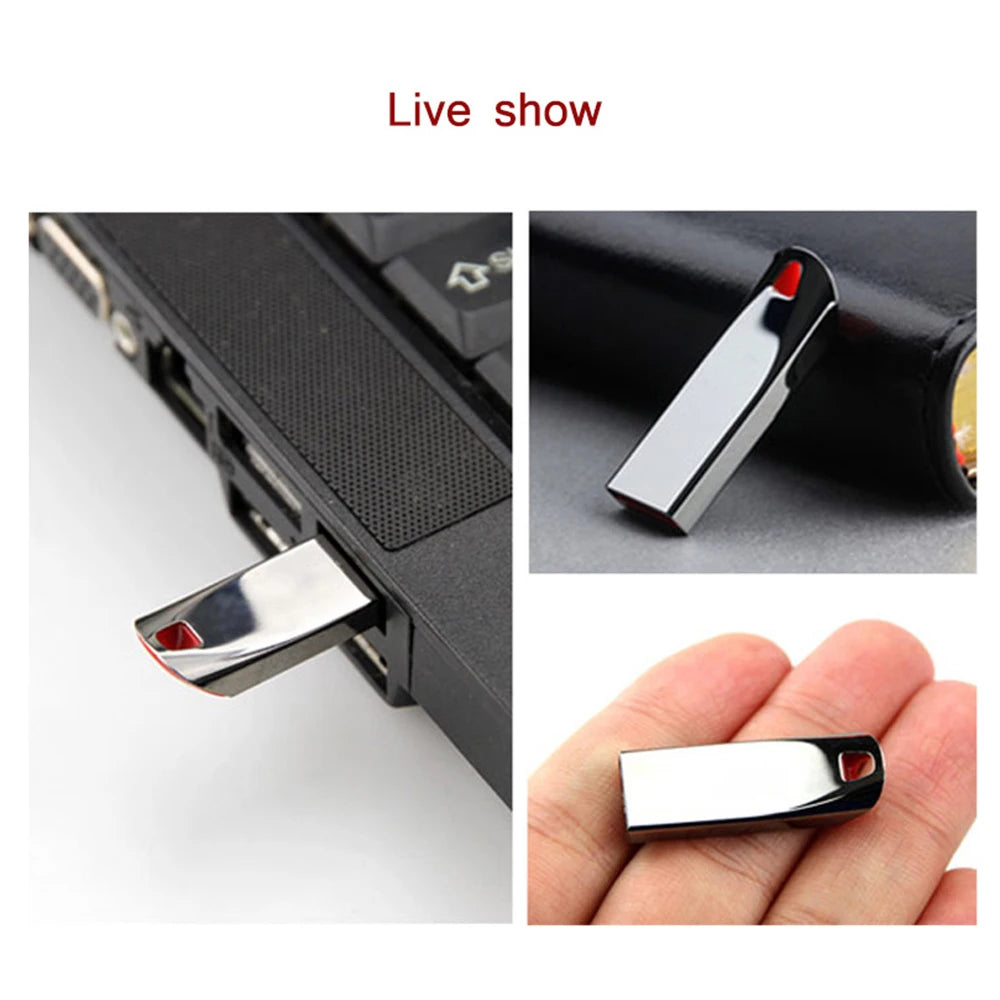 Pen Drive USB 3.0 Memory Stick 256GB Metal Pendrive High Speed Memoria USB 512GB 128GB For Computer Storage Device Flash Drives