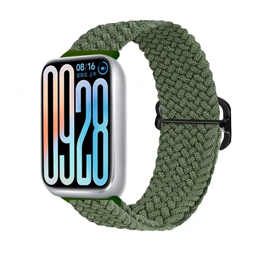 Nylon Strap for Xiaomi Mi Band 8 Pro/9 Pro/10 Pro Bracelet Smart Watch Replacement comfortable Wristband for Redmi Watch 4 5 6