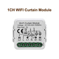 Tuya Smart Wifi Curtain Module Blind Switch for Roller Shutter Electric Motor 1/2 Gang Compatible with Alexa Google Home