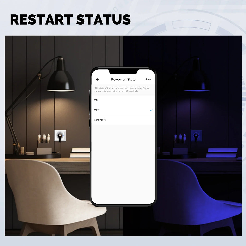 JSPTEC Smart EU Plug Matter WiFi Socket 16A Timer Outlet Support  Apple Homekit with Google Home Alexa