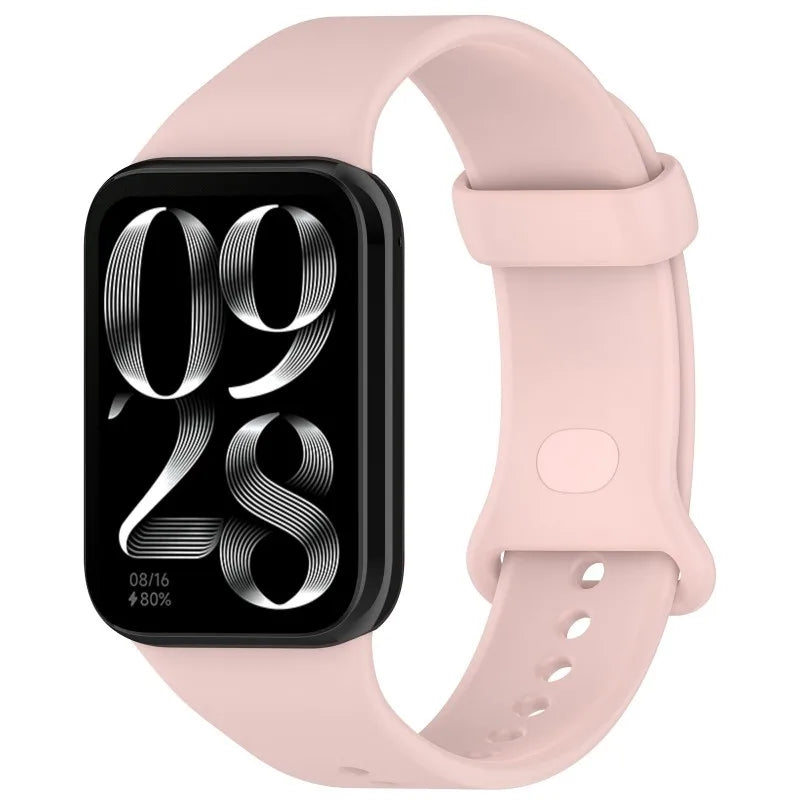 Official Silicone Band Strap for Xiaomi Mi band 9Pro/10 8 Pro Smart Watch Bracelet Replacement For Redmi Watch6 5 4 Accessories