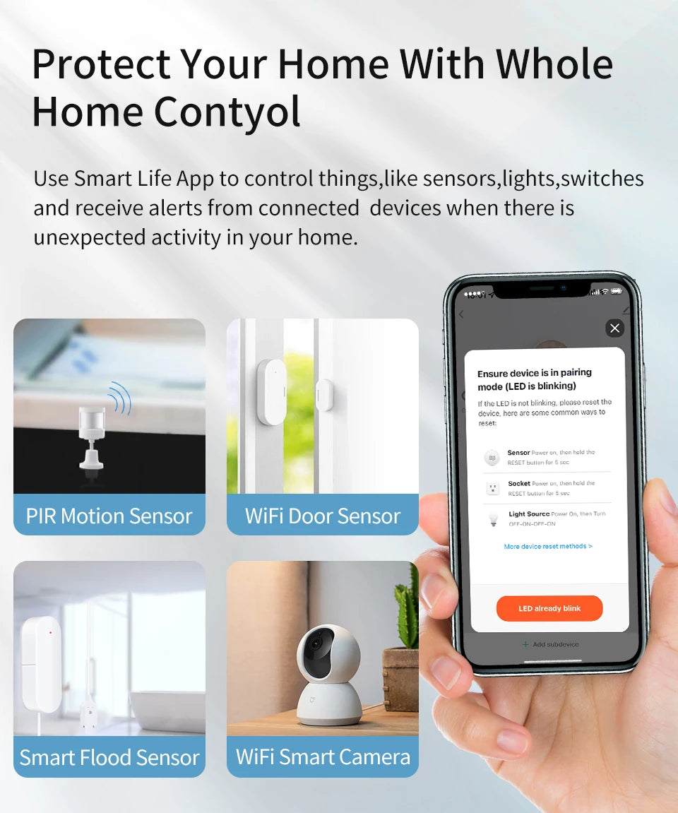 Tuya Smart Multi Mode Gateway / Bluetooth Gateway Hub Bridge Smart Home Control Smart Life APP Alexa Google Home Voice Control
