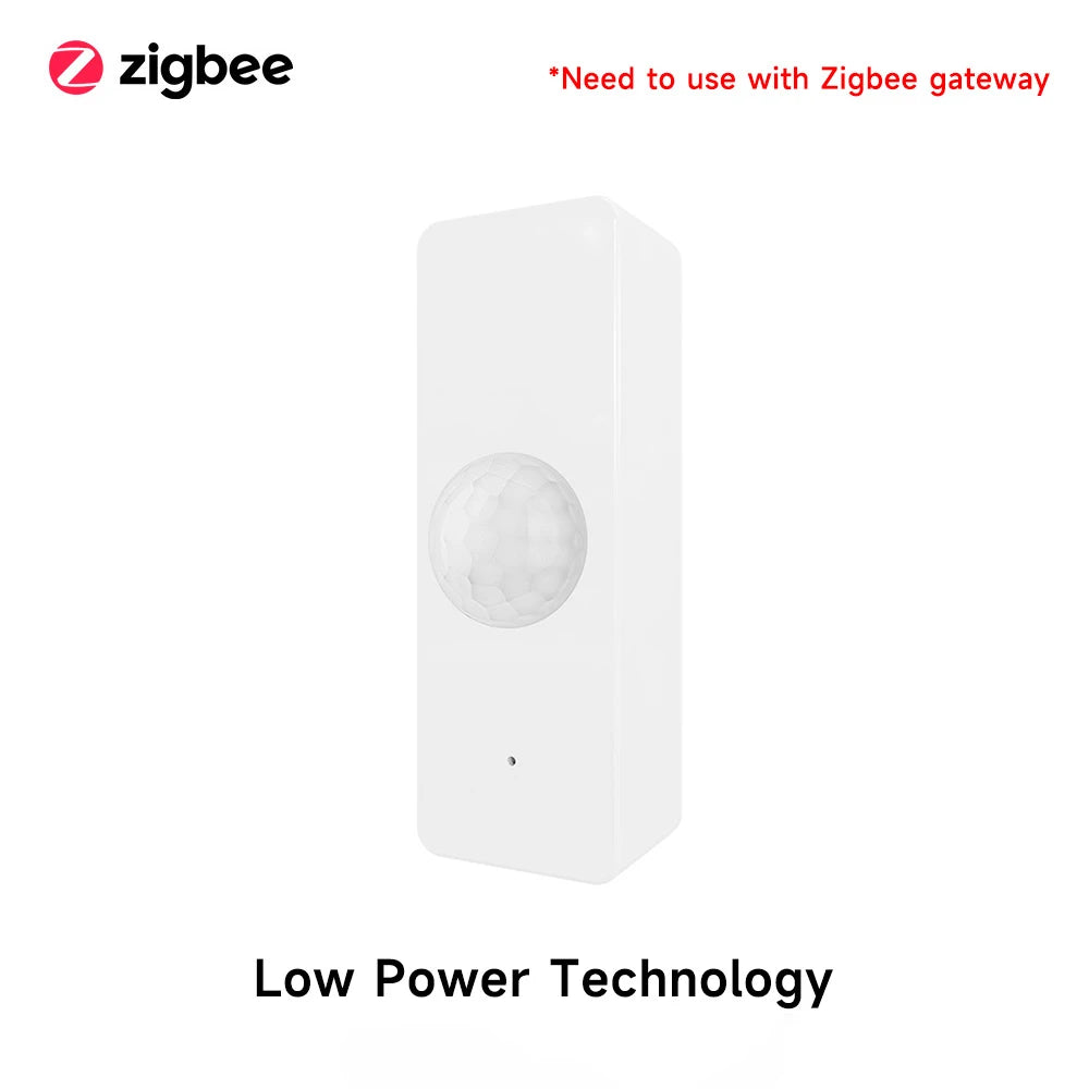 Tuya Smart Home WiFi Zigbee PIR Motion Sensor Infrared Detector Security Alarm APP Notification Works With Alexa Google