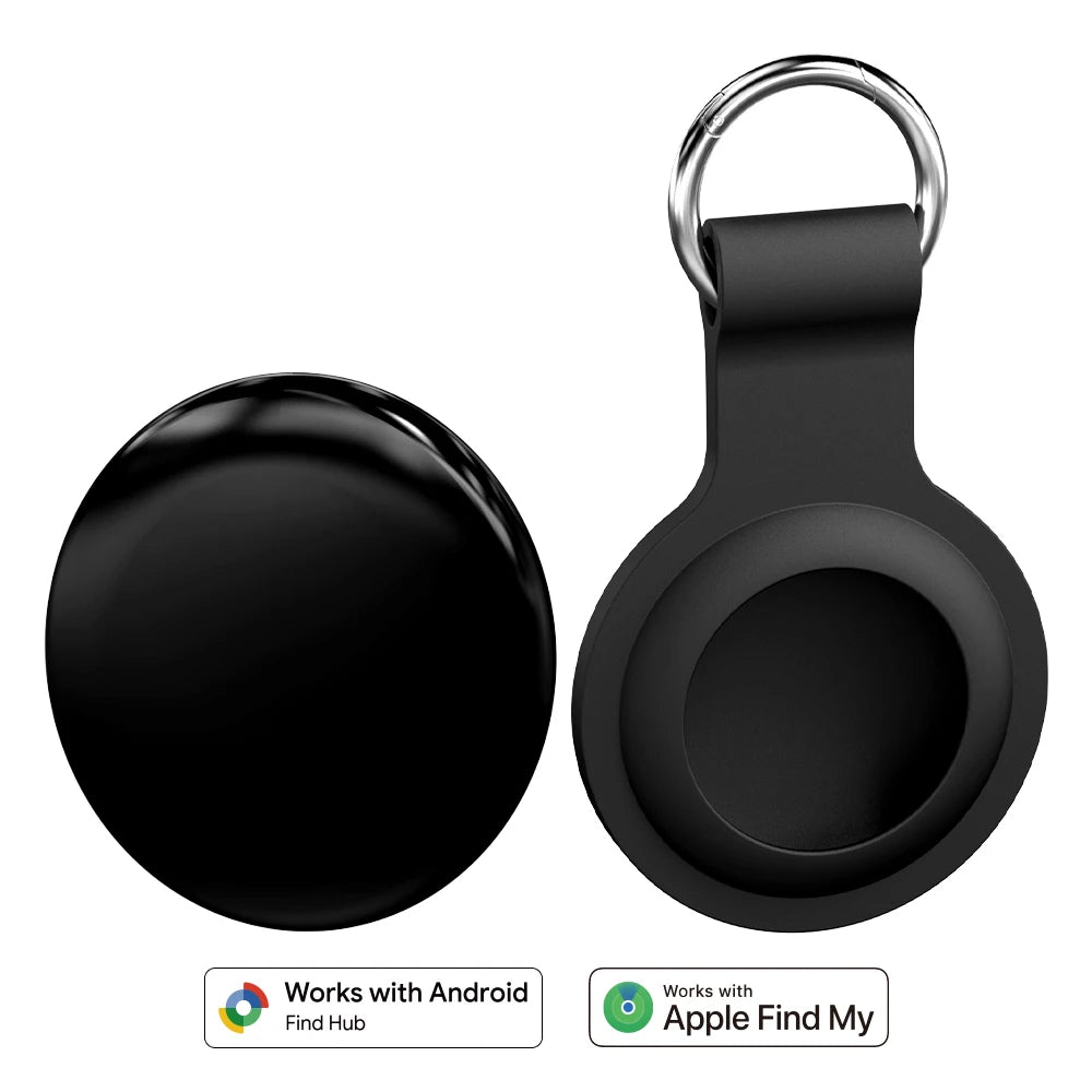 2-in-1 Dual Mode Anti-lost Tracker for Android & iOS Item Finder Waterproof Pet Dog GPS Tag for iPhone Devices with Google