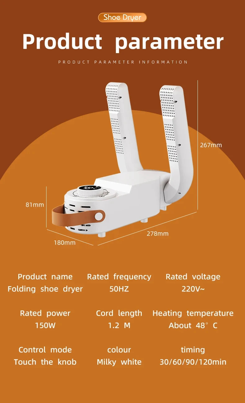 Smart Shoe Dryer Home Portable Shoe Warmer Drying Adjustable Gloves Effortlessly Outdoor Gear  And Dormitory Shoe Dryer Shoes