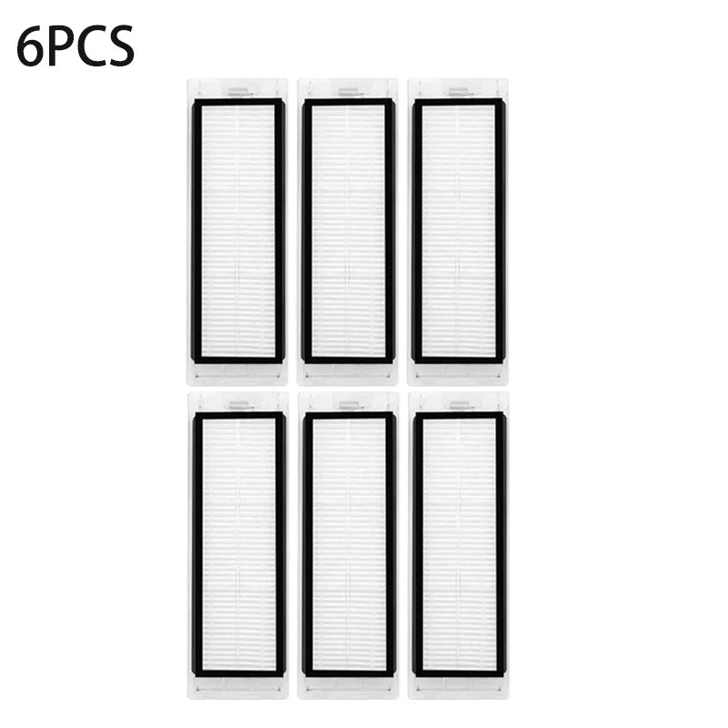 For Xiaom Roborock S5 S50 S51 S55 S6 S60 S6 Pure Vacuum Cleaner Accessories HEPA Filter Mop Cloth Side Main Brush Spare Parts