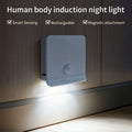 Motion Sensor Light Rechargeable Night Light Inductor Lights Kitchen Stairs Hallway Closet Bedroom Decoration Security Lighting